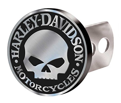 【中古】【未使用・未開封品】Harley-Davidson Hitch Cover, Willie G Skull Hitch Plug, Brushed Silver 2283