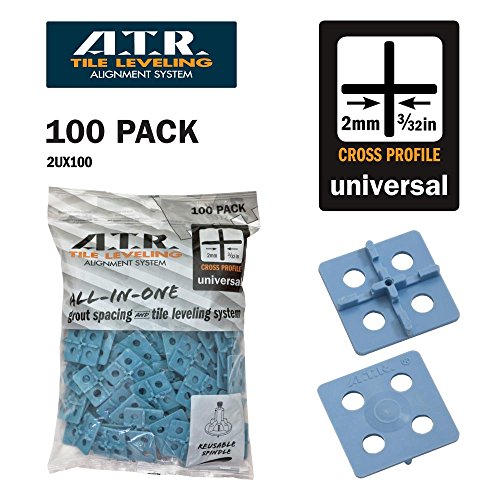 【中古】【未使用・未開封品】Atr解像度2ux100タイル平準化線形システム100?2?mm Cross間隔プレート