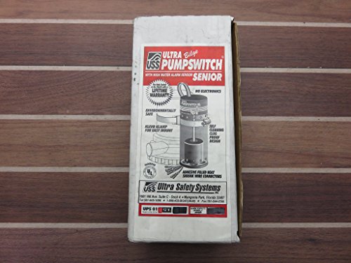 【中古】【未当て嵌める・未開封品】超安全性のあるシステムポンプスイッチsr. ups-01???12?V Bilgeアイスクリームソーダ取り替えっこW / High Waterアラームセンサー