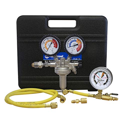 【中古】【未使用・未開封品】Mastercool (53010) Silver Pressure Test Regulator Kit,Black