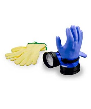 【中古】【未使用・未開封品】DUI ジップグローブ 高耐久ドライスーツグローブ ライナー付き｜AJIMURA-SHOP