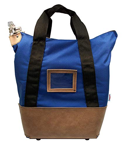 【中古】【未当て嵌める・未開封品】鍵を掛けるCourier Bag 1000デニールナイロン組みあわせ鍵を掛けるロイヤル青色