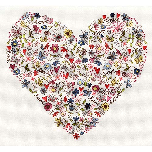 【中古】【未使用・未開封品】Bothy Threads クロスステッチキット Love Heart ラブハート｜AJIMURA-SHOP 15,939円