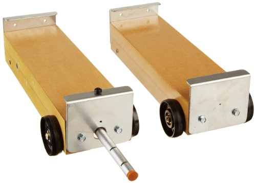 【中古】【未当て嵌める・未開封品】Eisco PH0350A Dynamics Cart Set, 3 Wheeled, 30糎 x 8.9糎 , (Set of 2)