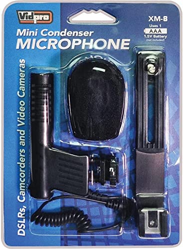 【中古】【未当て嵌める・未開封品】Vidpro Mini Condenser microphone XM-8 by VidPro