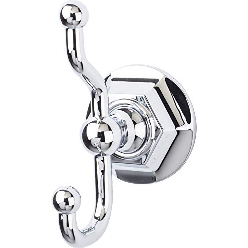 【中古】【未使用・未開封品】(Polished Chrome) - Top Knobs - Bath Double Hook - Polished Chrome - Hex Back Plate｜AJIMURA-SHOP 24,832円