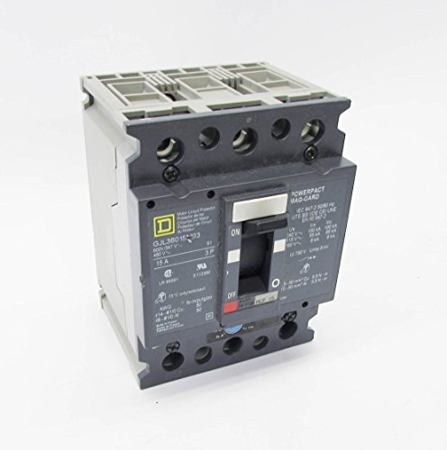 【中古】【未使用・未開封品】Schneider Electric Molded Case回路遮断器600y / 347-volt 15-amp gjl36015?m03モータープロテクター600y / 347?V 15?A
