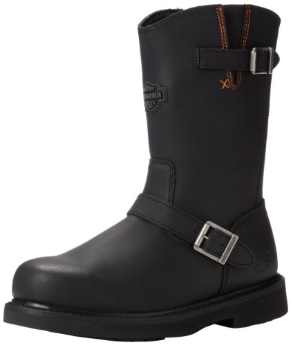 【中古】【未使用・未開封品】[Harley-Davidson] Men's Jason Work Boot,Black,9.5 W US｜AJIMURA-SHOP
