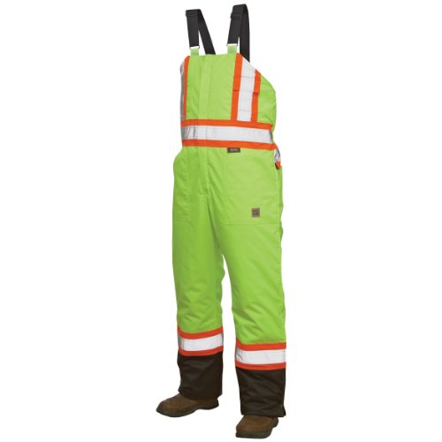 【中古】【未使用・未開封品】作業安全メンズKing Hi Vis Insulated安全全体的な US サイズ: L カラー: ブラック