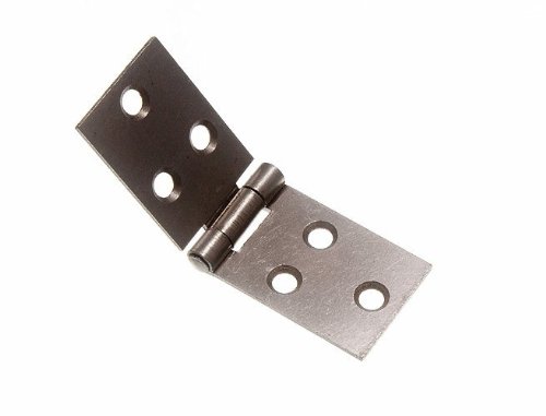 【中古】【未使用・未開封品】20?Pairs BackflapヒンジSCセルフColourスチール25?mm x 75?mmネジで