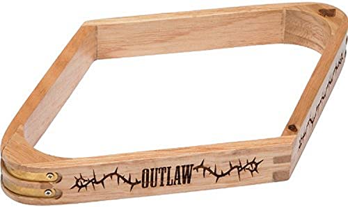 【中古】【未使用・未開封品】Outlaw Wood 9-Ball Diamond Rack