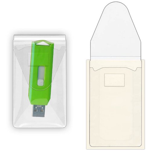 【中古】【未当て嵌める・未開封品】StoreSMART? - USBフラッシュドライブホルダー - 剥がして貼るストリップショー\u0026再密封能力のあるな下げ翼 - 100個容器に並べる - TL10252-100 パソコン・周辺機器-その他