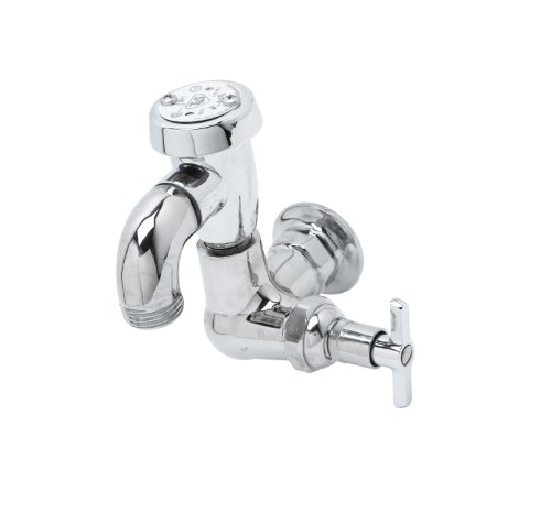 【中古】【未使用・未開封品】T&S Brass B-0722 Sill Faucet, Vacuum Breaker, 3/4-Inch Npt Female Inlet, Garden Hose Thread Outlet by T&S Brass