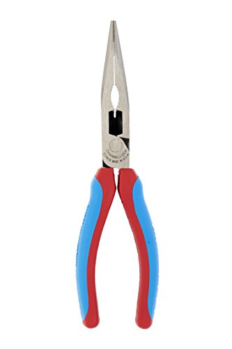 【中古】【未使用・未開封品】Channellock e318cb 8インチ長い鼻プライヤー、Eシリーズ、XLT、コードブルー