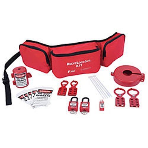 【中古】【未使用・未開封品】ZING 7135 RecycLockout Lockout Belt Pack Kit, 20 Components by Zing Green Products