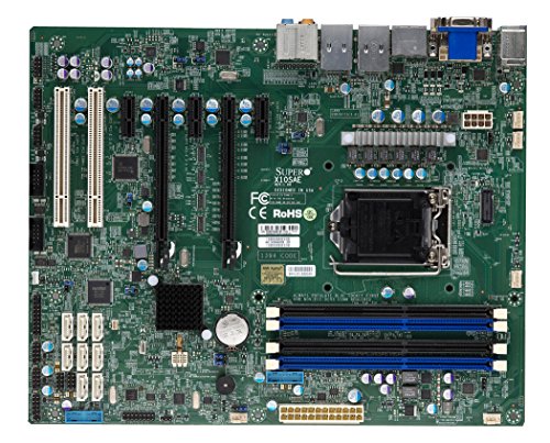 【中古】【未当て嵌める・未開封品】SUPERMICRO X10SAE - Motherboard - ATX - LGA1150 Socket - C226 - USB 3.0, FireWire - 2 x Gigabit ローカルエリアネットワーク - onboard graphics (中央処理装置 required) -