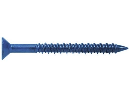 【中古】【未使用・未開封品】MKT Steel Conset Masonry Screw Anchor, Phillips Flat Head, 3/16 Diameter x 4 Length (Box of 100) by MKT|AJIMURA-SHOP