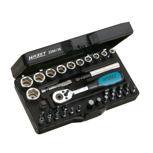 【中古】【未使用・未開封品】Hazet HZ2200/36 Screwdriver Bit Set, 36-Piece by Hazet
