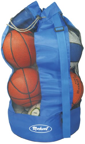 【中古】【未当てはめる・未開封品】Markwort 8 Basketball Capacity Ball Bag, Blue