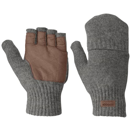 【中古】【未当て嵌める・未開封品】Outdoor Research Lost Coast Fingerless Mitts Men\u0027s pewter L