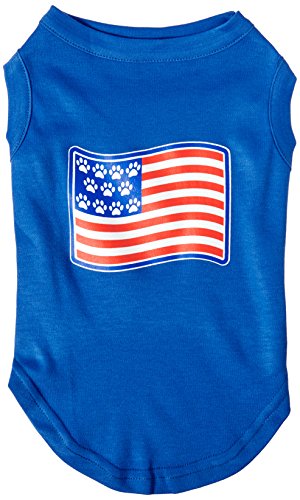 【中古】【未使用・未開封品】Mirage Pet Products 51-17-02 LGBL Paws and Stripes Screen Print Shirts Blue Lg - 14｜AJIMURA-SHOP