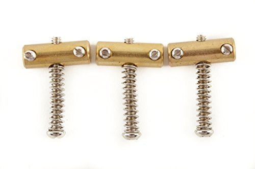 【中古】【未使用・未開封品】Fender フェンダー パーツ AMERICAN VINTAGE TELECASTER COMPENSATED BRIDGE SADDLES (3) BRASS