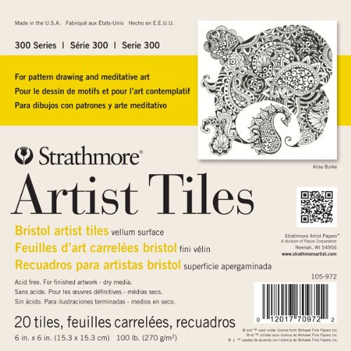 【中古】【未使用・未開封品】Strathmore Bristol Artist Tiles 6\