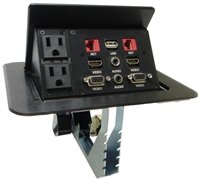 【中古】【未使用・未開封品】Altinex 傾斜Nプラグ ハイブリッド TNP528 電源データセンター - HDMI、VGA、USB、RJ45、3.5mmオーディオ