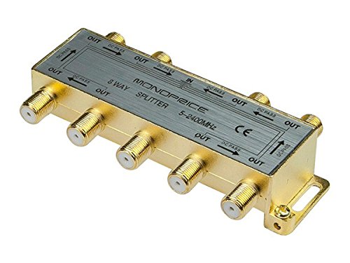 【中古】【未使用・未開封品】Monoprice MP - ８ ウェイ同軸スプリッター
