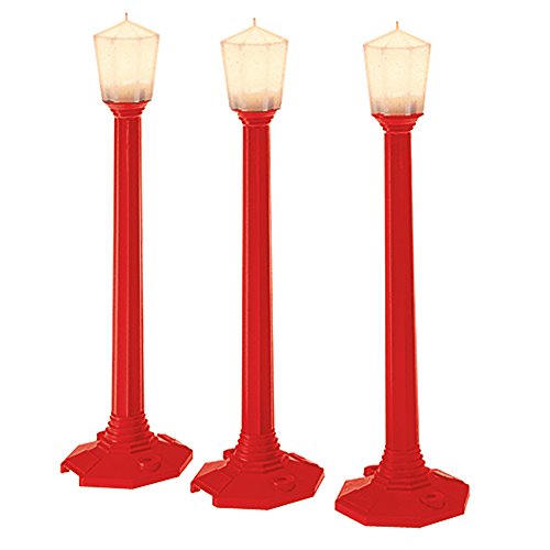 【中古】【未使用・未開封品】LionelクリスマスレッドクラシックStreet Lamps
