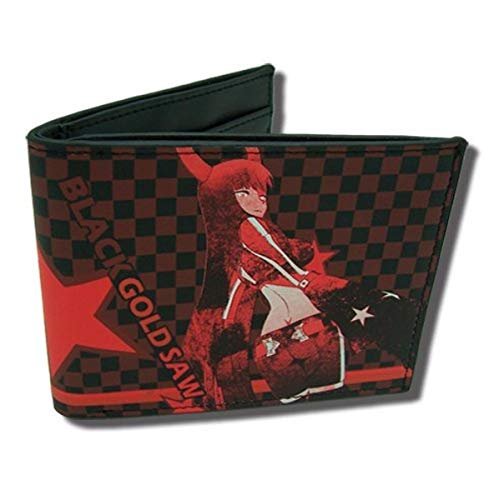 【中古】【未当てはめる・未開封品】ブラックロックシューター 黒いこと ゴールド ソウ 2つ折り ウォレット