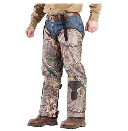 【中古】【未使用・未開封品】ForEverlast Snake Guard Chaps, Camouflage- Hunting Gear with Full Protection for Legs from Snake Bites & Briar Thorns & Brush