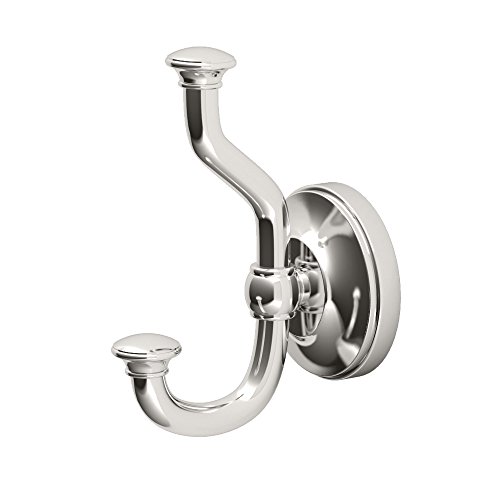 【中古】【未使用・未開封品】Gatco 4125 Tavern Twin Robe Hook, Polished Nickel by Gatco