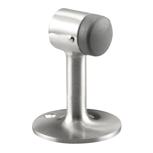 【中古】【未使用・未開封品】Prime-Line Products J 4547 Door Stop, Floor Mount, 1 Hole, Brushed Chrome Cast Brass