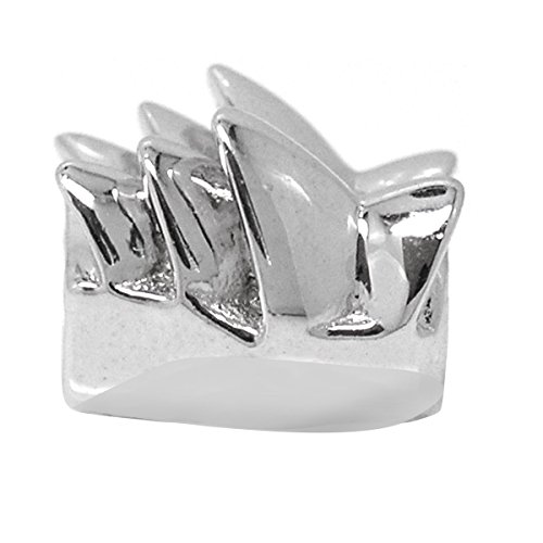 【中古】【未使用・未開封品】De Buman Sterling Silver Sydney Opera Houseチャームbead-fitsチャームブレスレット