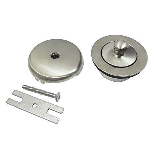 【中古】【未使用・未開封品】Kingston Brass DLT5301A8 Lift & Turn Tub Drain Kit, Satin Nickel|AJIMURA-SHOP
