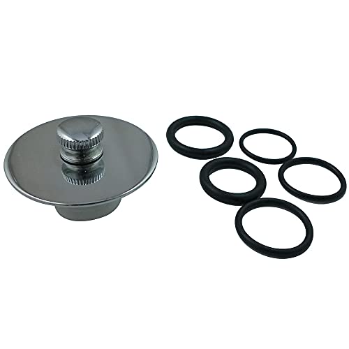 【中古】【未使用・未開封品】Kingston Brass DTL5304A1 Universal Quick Cover Up Tub Stopper, Polished Chrome|AJIMURA-SHOP