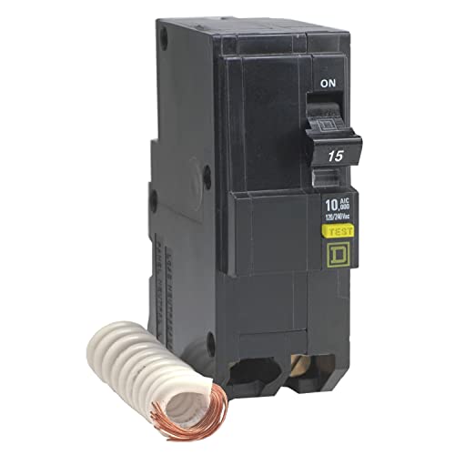 【中古】【未使用・未開封品】Square D by Schneider Electric QO215GFICP QO Qwik-Gard 15アンペア 2ポール GFCI ブレーカー｜AJIMURA-SHOP
