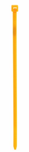 【中古】【未使用・未開封品】Aviditi CT422H Nylon Cable Tie, 4 Length x 3/32 Width, Fluorescent Orange (Case of 1000) by Aviditi