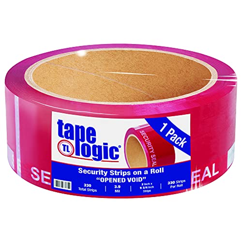 【中古】【未使用・未開封品】Tape Logic セキュリティストリップロール 5-3/4インチ x 2インチ レッド (T90257RD1PK)