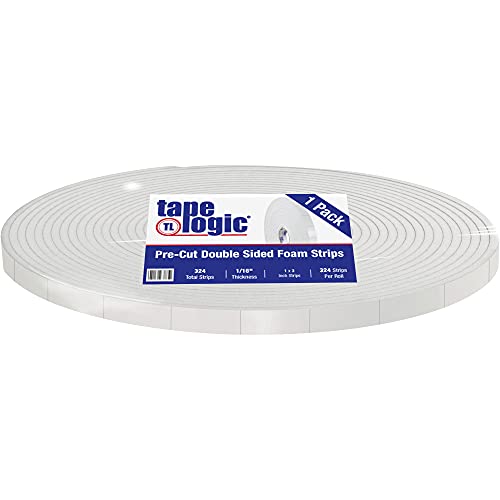 【中古】【未当て嵌める・未開封品】Tape Logic T95217 プレとり捨てる両面質問用紙真四角 長さ3in x 幅1in 厚さ1/16in 白いこと (324個入り口・入口容れもの) パソコン・周辺機器-その他