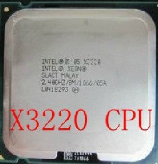 【中古】【未使用・未開封品】Intel Intel Xeon x3220 2.4GHz帯/ 8メートル/ 1066 slactクワッドコアCPUプロセッサソケット775