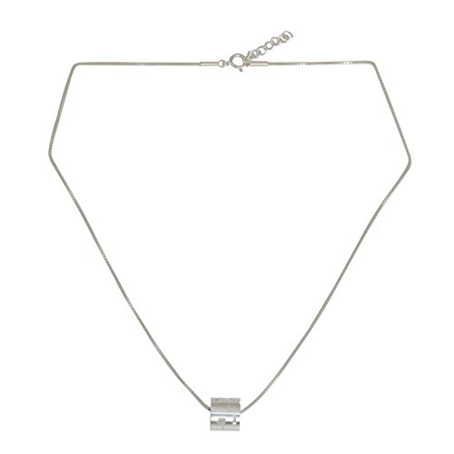 【中古】【未当て嵌める・未開封品】Novica。925スターリングシルバーペンダントネックレス\u0027ロービングElephants \u0027