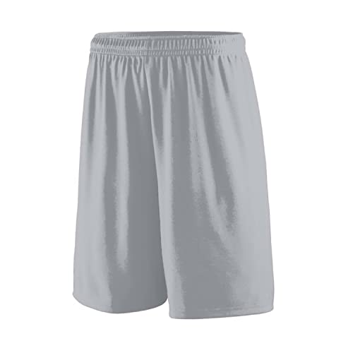 【中古】【未当てはめる・未開封品】Augusta Sportswear ボーイズ トレーニングショートパンツ M 薄墨色