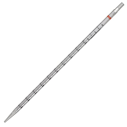 【中古】【未当て嵌める・未開封品】Globe Scientific 1760 Polystyrene UniPlast Serological Pipette, 10mL Capacity, Standard Tip, 297粍 Length, Sterile, Orange Striped, Ind