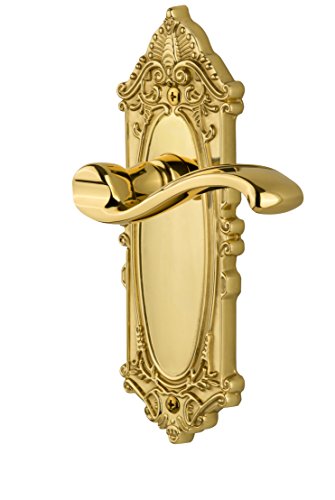 【中古】【未使用・未開封品】Grandeur Grande Victorianプレートwith Portofinoレバー、Passage???2.375インチ、生涯真鍮