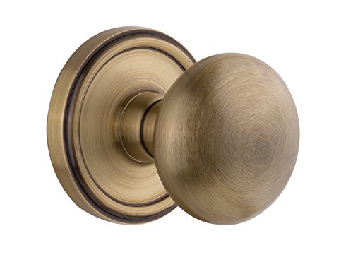 【中古】【未使用・未開封品】Grandeur Georgetown Rosette with Fifth Avenueノブ、ダブルダミー、ビンテージ真鍮｜AJIMURA-SHOP