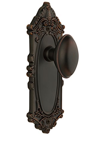 【中古】【未使用・未開封品】Grandeur Grande ビクトリアンプレート エデンプレーリーノブ付き パッセージ 2.37インチ タイムレスブロンズ