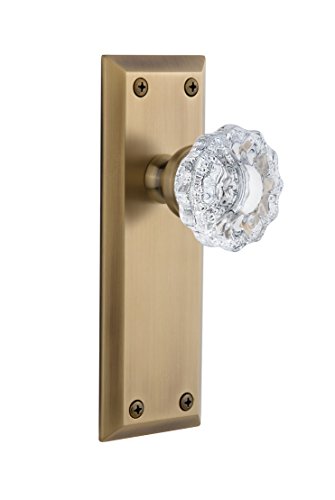 【中古】【未使用・未開封品】Grandeur Fifth Avenueプレートwith Versaillesクリスタルノブ Passage - 2.375\" 822702 1