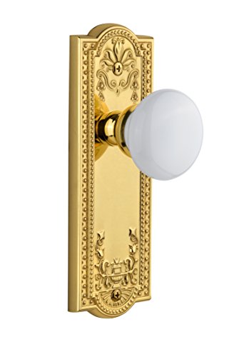 【中古】【未使用・未開封品】Grandeur Parthenonプレートwith Hyde Parkノブ、Passage???2.375インチ、生涯真鍮